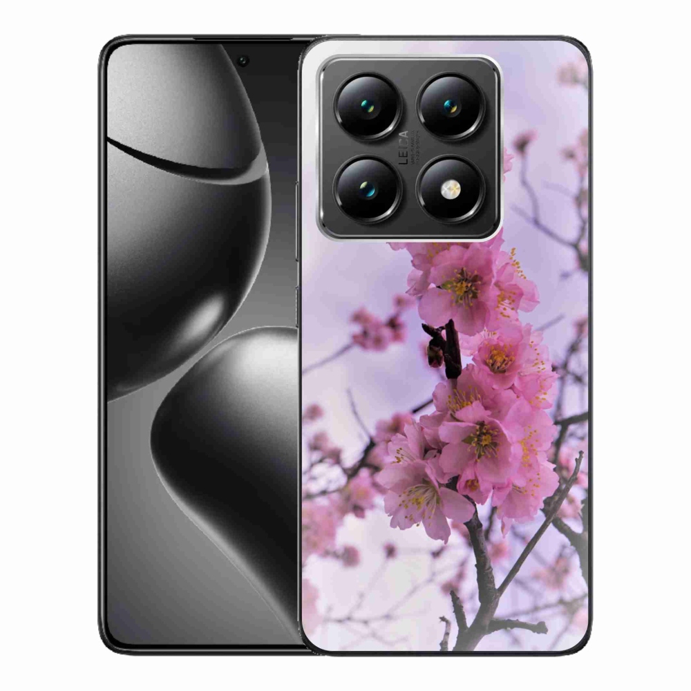 Gelový kryt mmCase na Xiaomi 14T - květiny 7