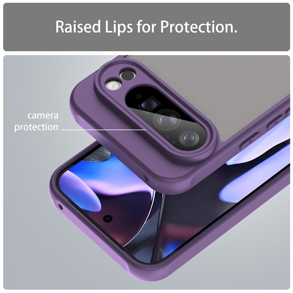 Proof gelový obal s pevnými zády na Google Pixel 10 Pro XL - fialový