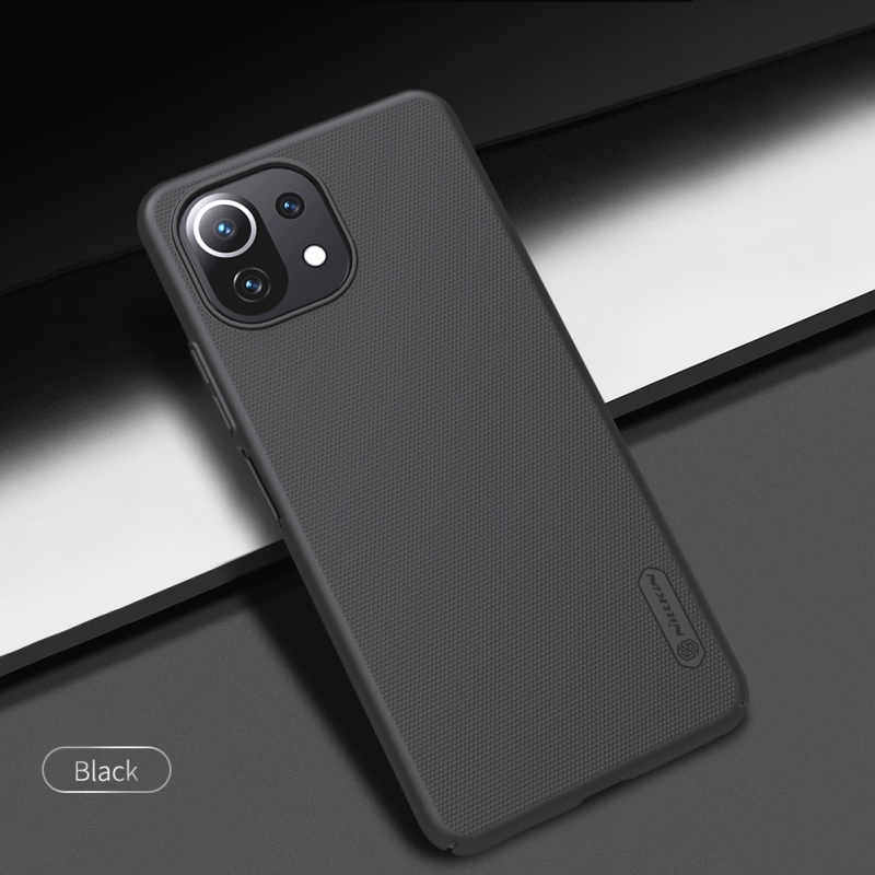Nillkin Super Frosted Zadní Kryt pro Xiaomi Mi 11 Lite 4G/5G/5G NE Black