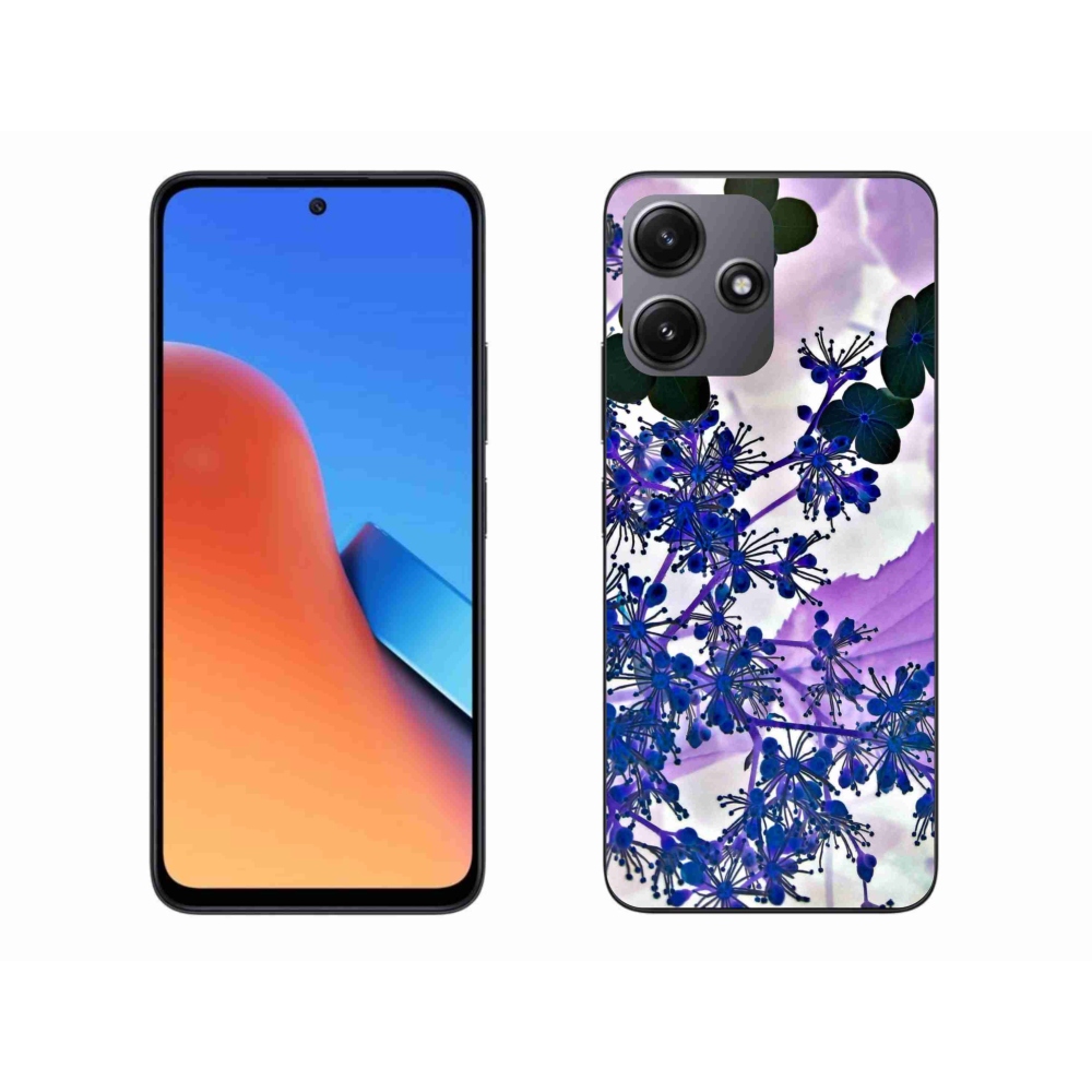 Gelový kryt mmCase na Xiaomi Redmi 12 5G - květ hortenzie