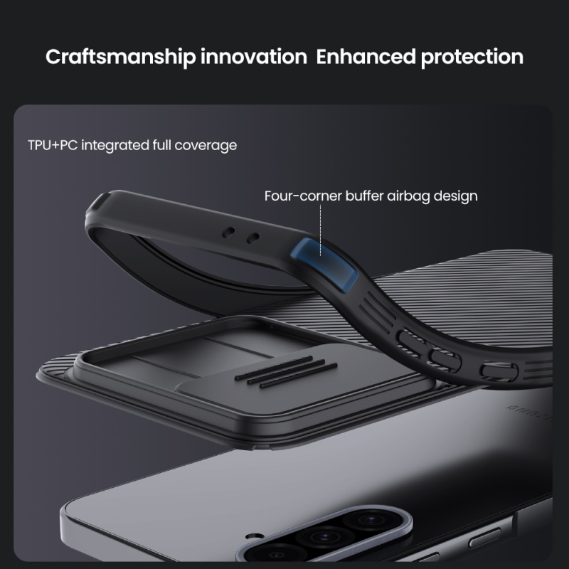 Nillkin CamShield PRO Magnetic Zadní Kryt pro Samsung Galaxy A36 5G Black