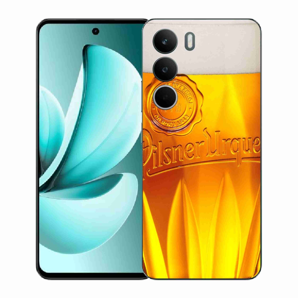 Gelový kryt mmCase na Realme C71 - pivo