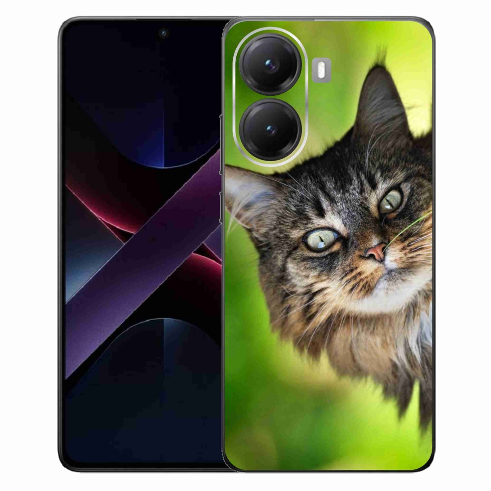 Gelový kryt mmCase na Xiaomi Poco X7 Pro 5G - kočka 3