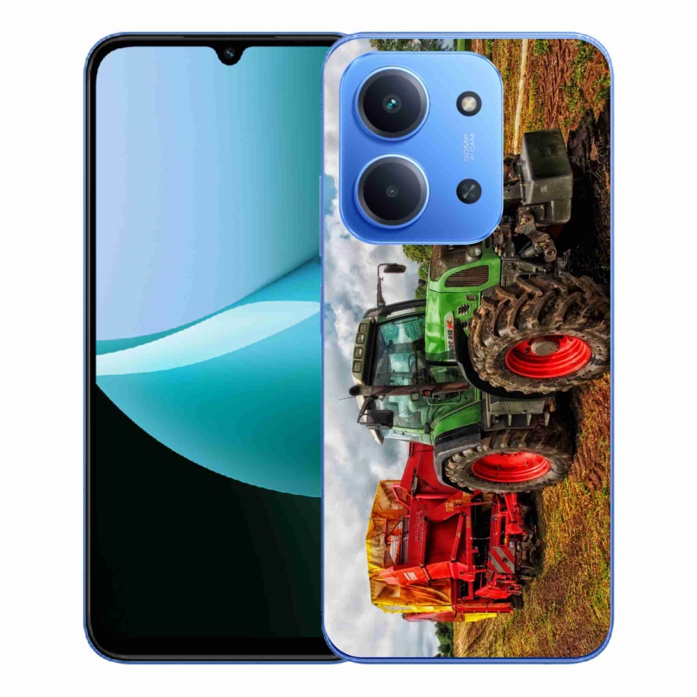 Gelový kryt mmCase na Xiaomi Redmi 15C 4G/5G (173mm) - traktor 4