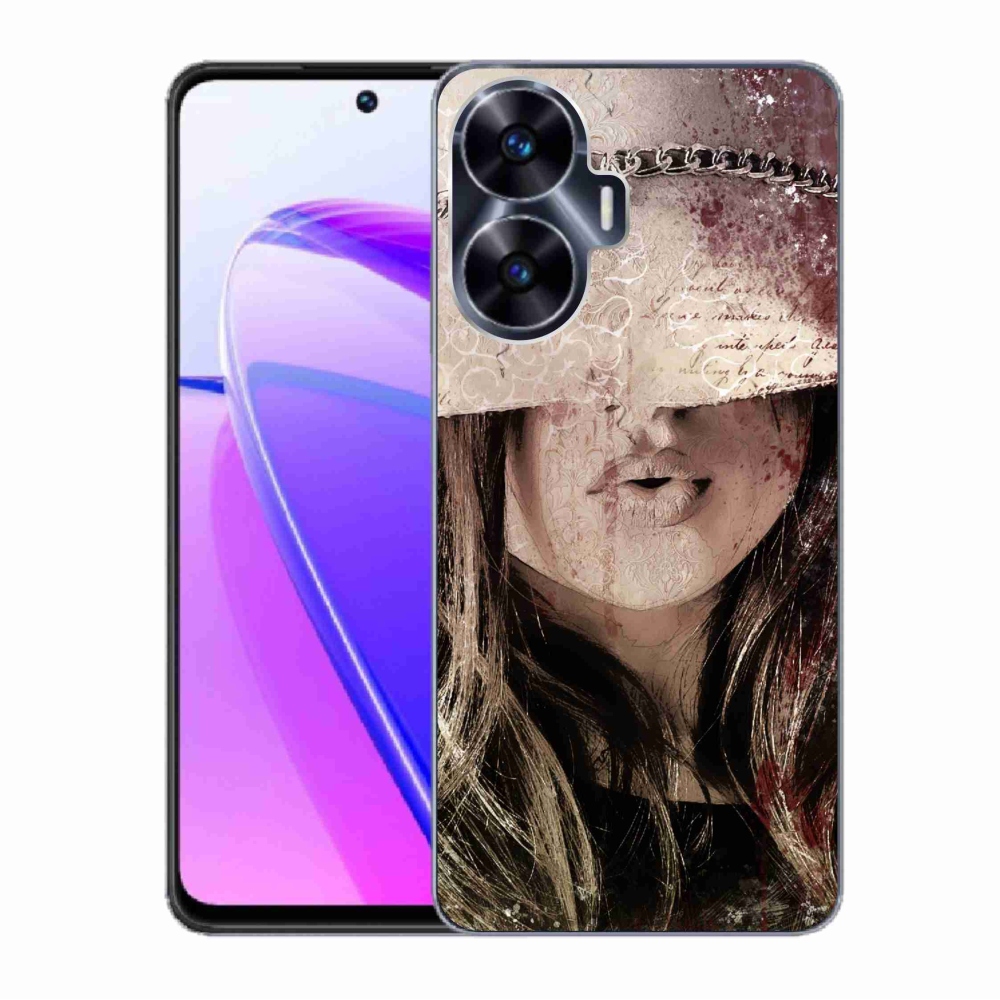 Gelový kryt mmCase na Realme C55 - dívka