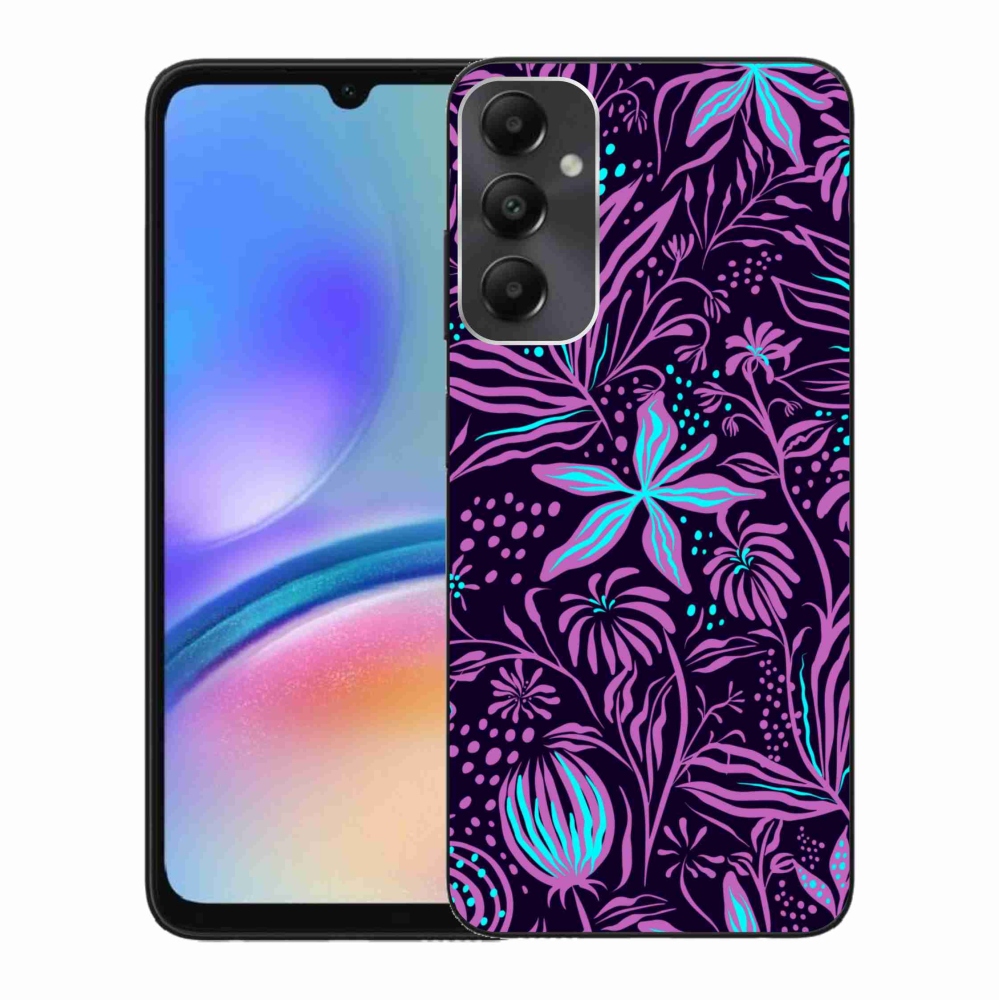 Gelový kryt mmCase na Samsung Galaxy A05s - květiny 2