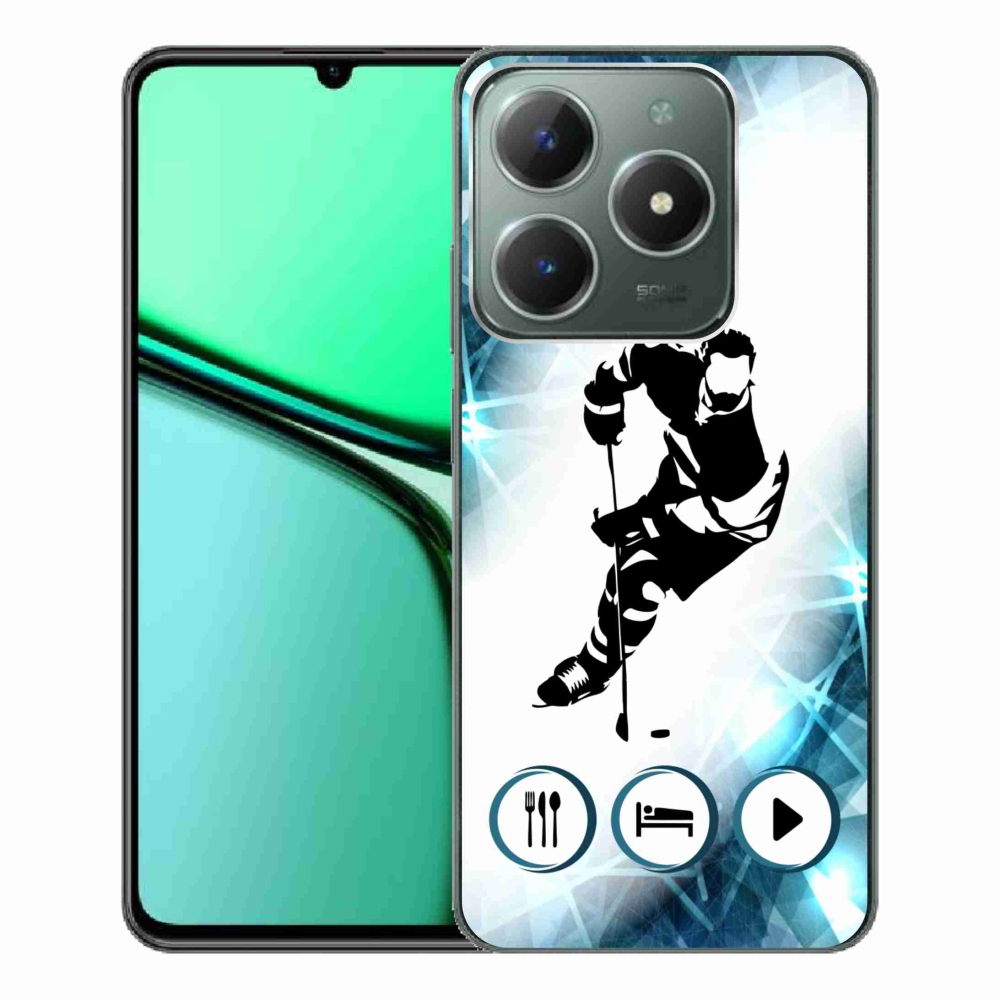 Gelový kryt mmCase na Realme C61 - hokej 1