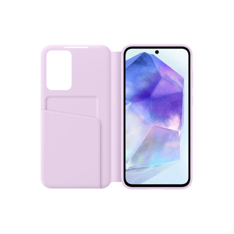 EF-ZA556CVE Samsung Smart View Pouzdro pro Galaxy A55 5G Lavender