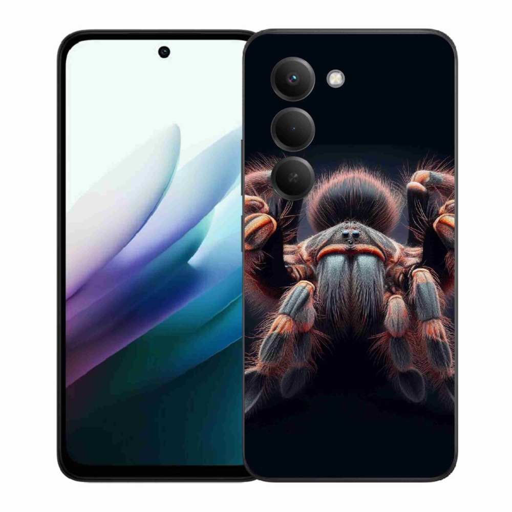 Gelový kryt mmCase na Xiaomi Redmi 15 4G/5G (171mm) - tarantule