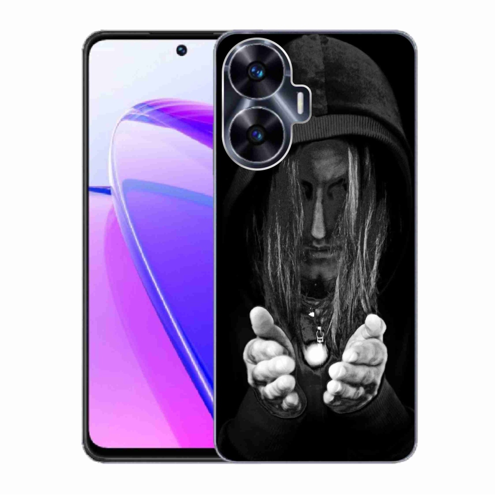 Gelový kryt mmCase na Realme C55 - tajemná osoba