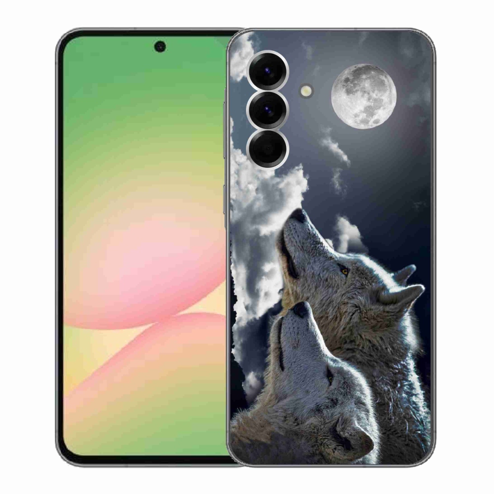 Gelový kryt mmCase na Samsung Galaxy A56 5G - vlci