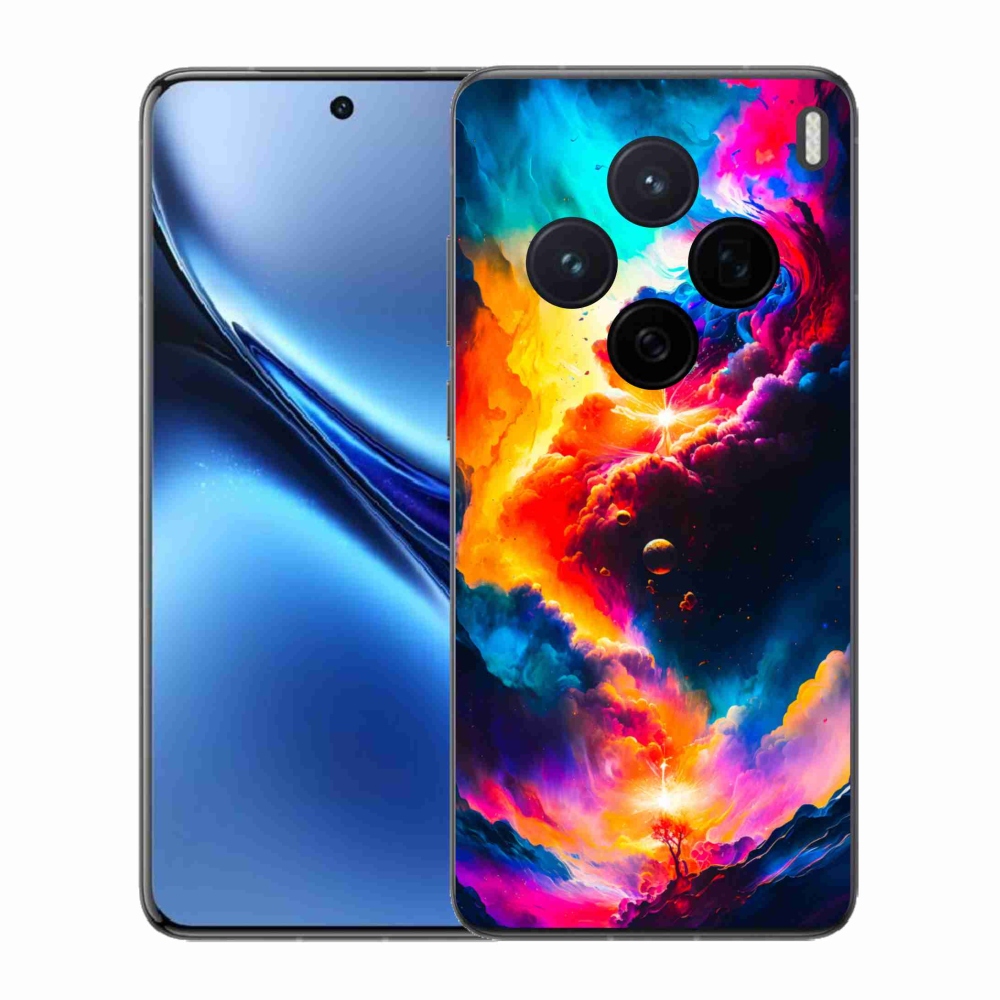 Gelový kryt mmCase na Vivo X200 5G - abstraktní motiv