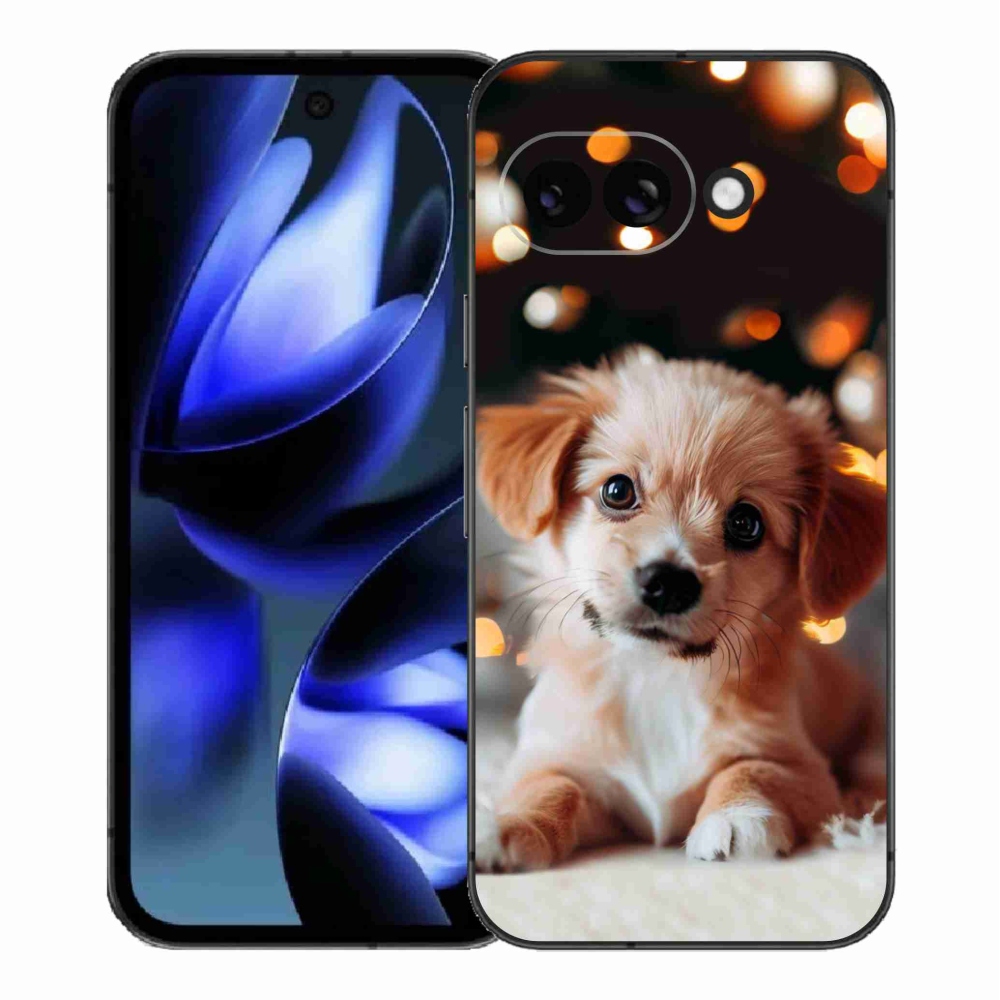 Gelový kryt mmCase na Google Pixel 9a - štěňátko