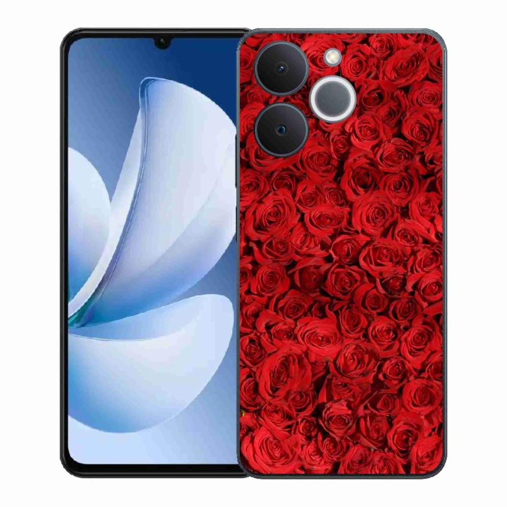 Gelový kryt mmCase na Realme Note 70T - růže