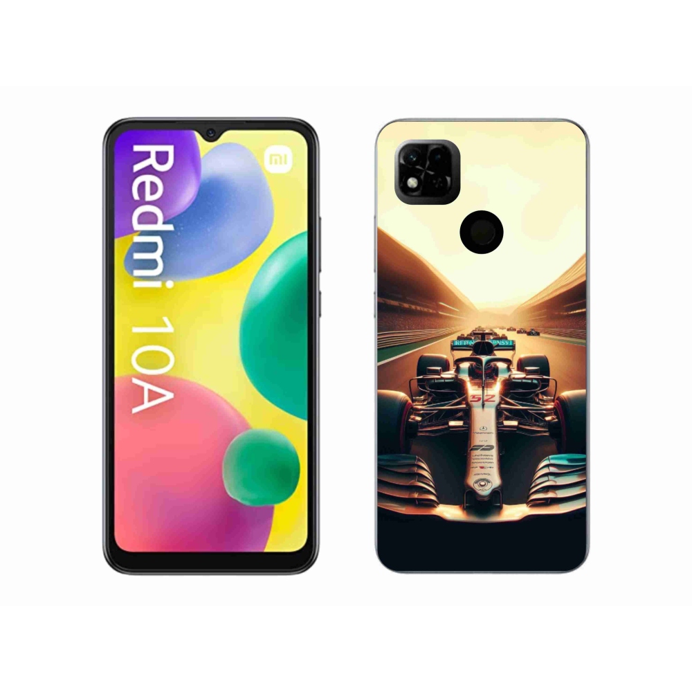 Gelový kryt mmCase na Xiaomi Redmi 10A - formule 1