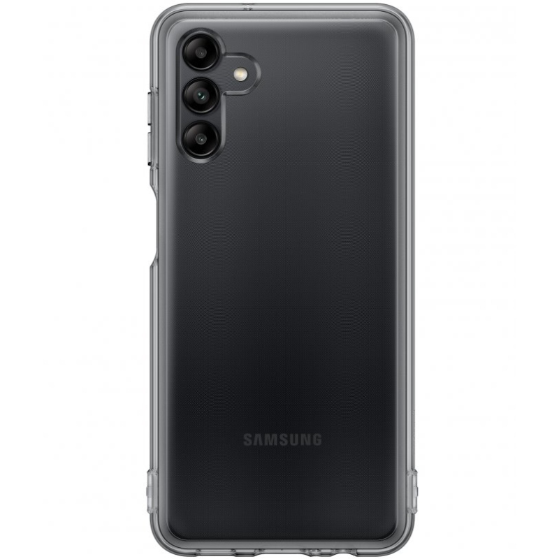 EF-QA047TBE Samsung Soft Clear Kryt pro Galaxy A04s Black