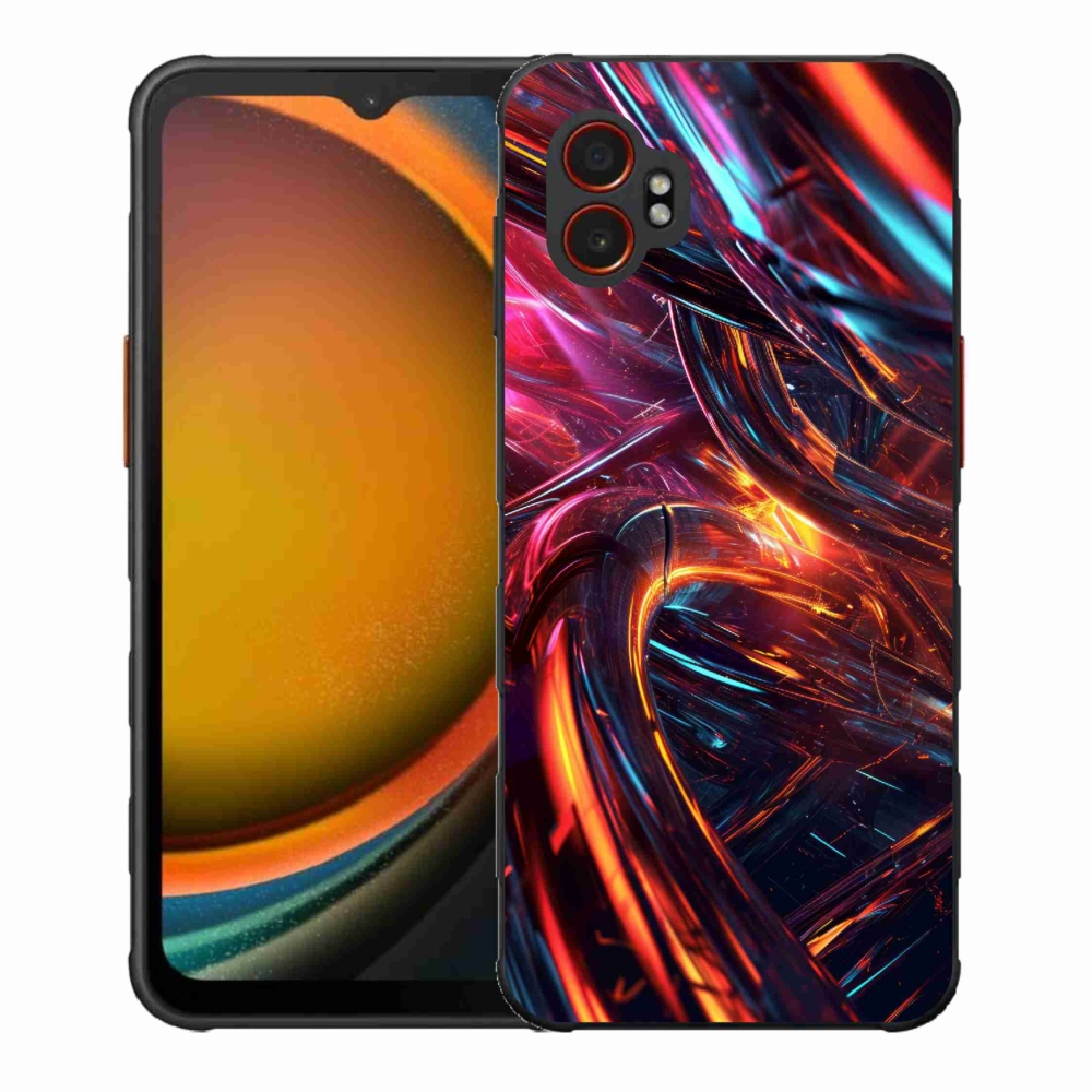 Gelový kryt mmCase na Samsung Galaxy Xcover 7 Pro - abstraktní motiv 10