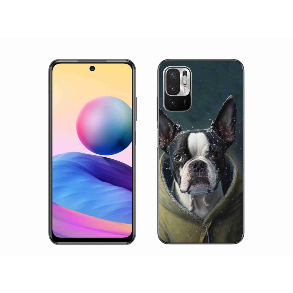 Gelový kryt mmCase na Xiaomi Poco M3 Pro/5G - buldoček