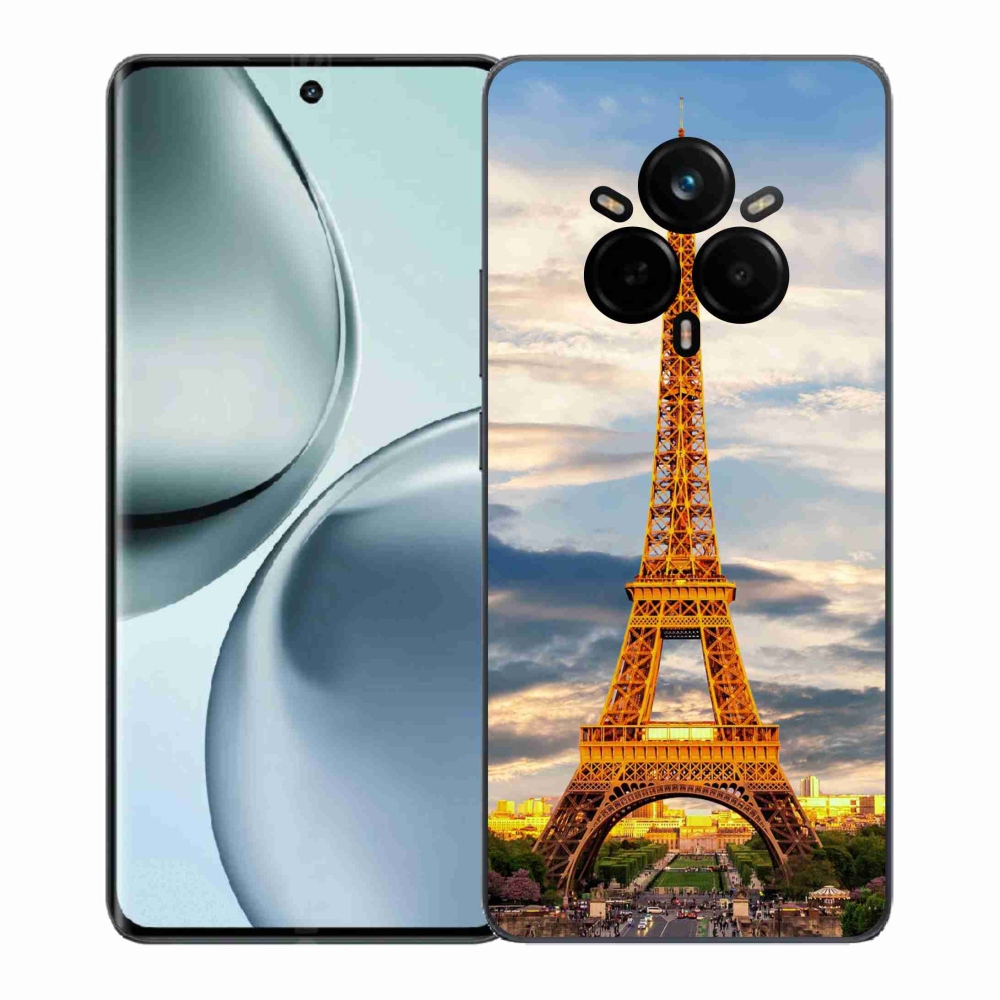 Gelový kryt mmCase na Realme 14 Pro+ 5G - eiffelova věž 3