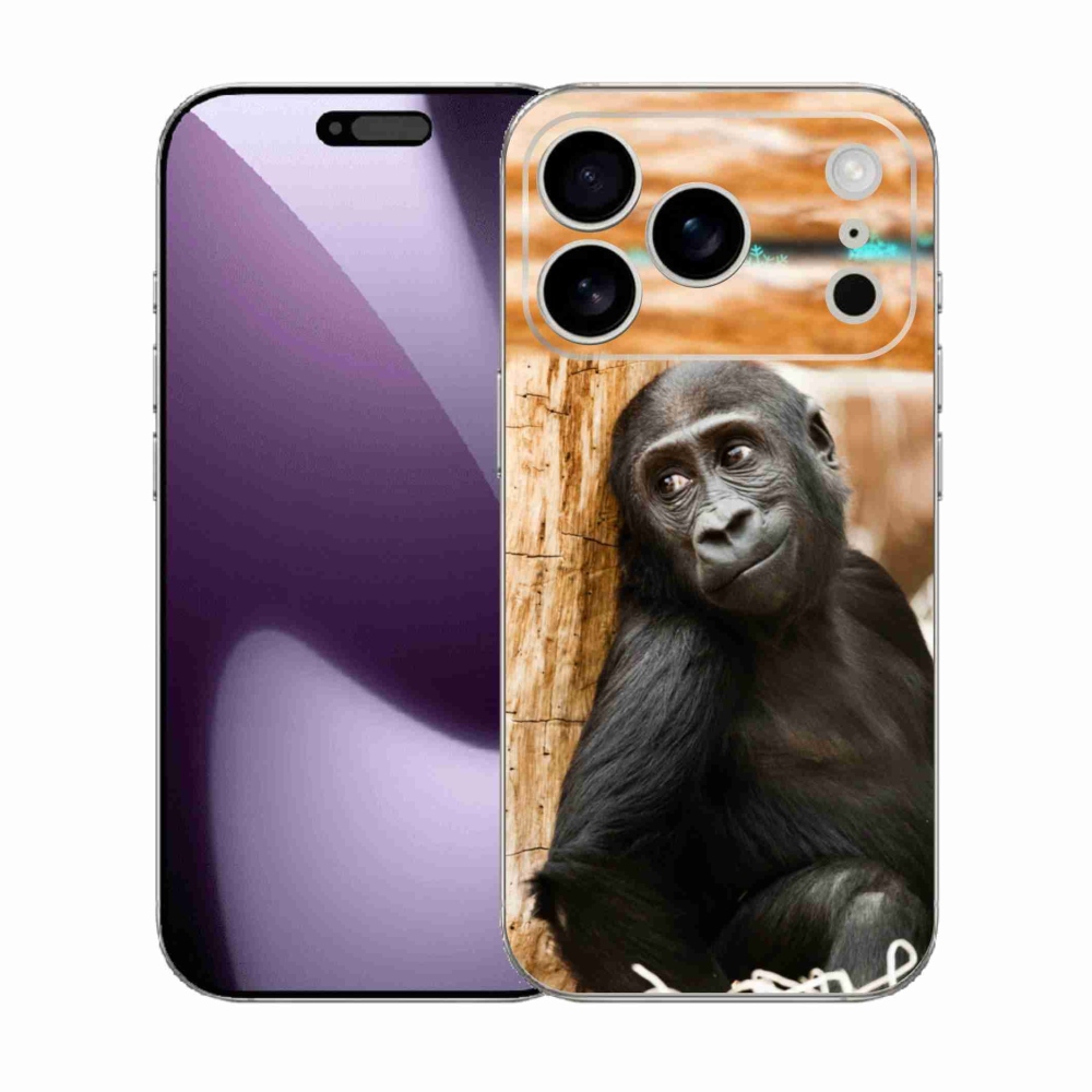 Gelový kryt mmCase na iPhone 17 Pro - gorila