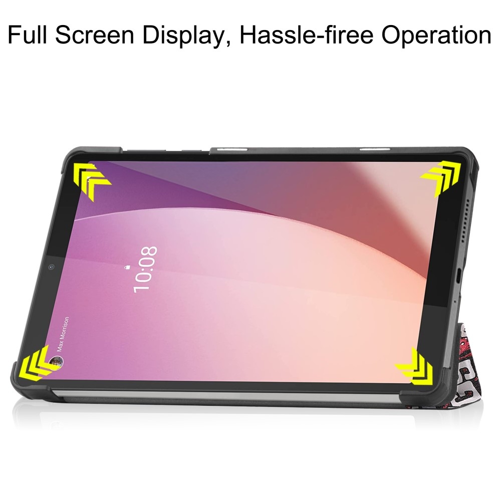 Patte zavírací pouzdro na Lenovo Tab M8 4. Gen (2024) - graffiti