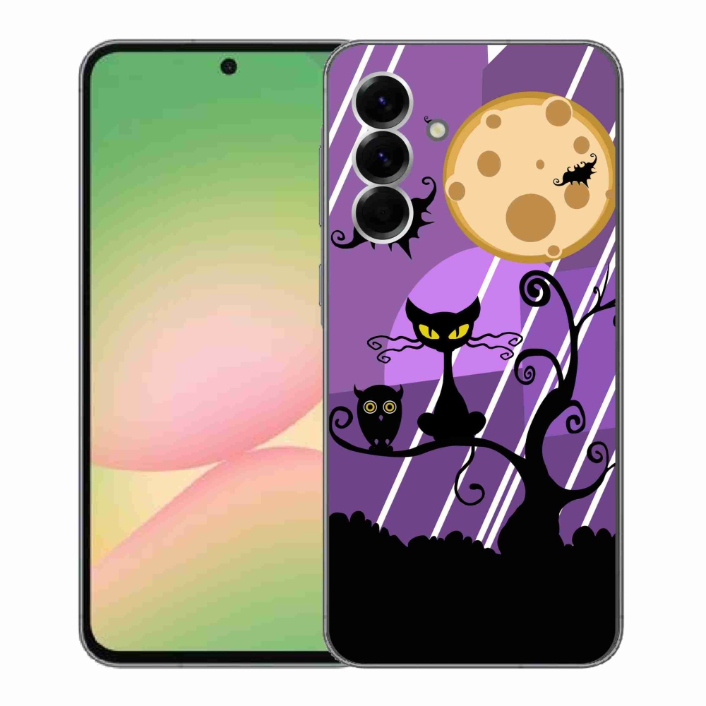 Gelový kryt mmCase na Samsung Galaxy A56 5G - halloween