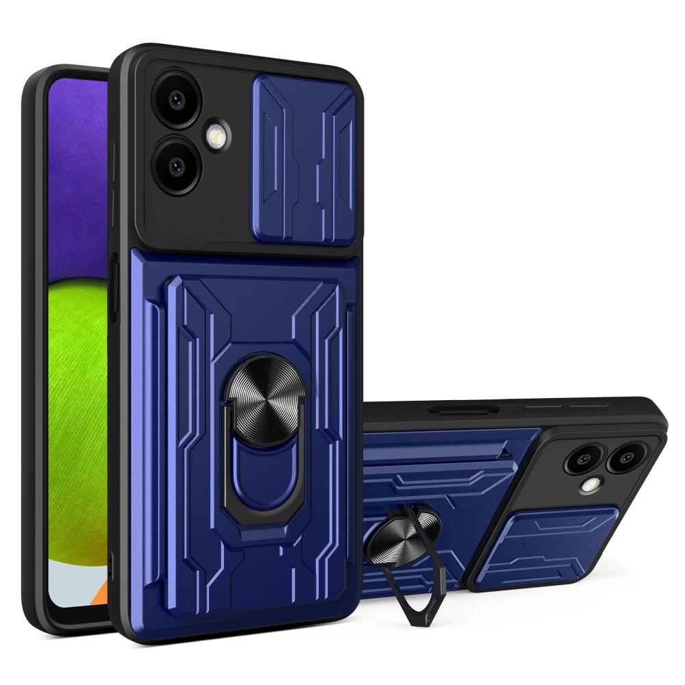 Slider odolný kryt na Samsung Galaxy A06 4G - modrý