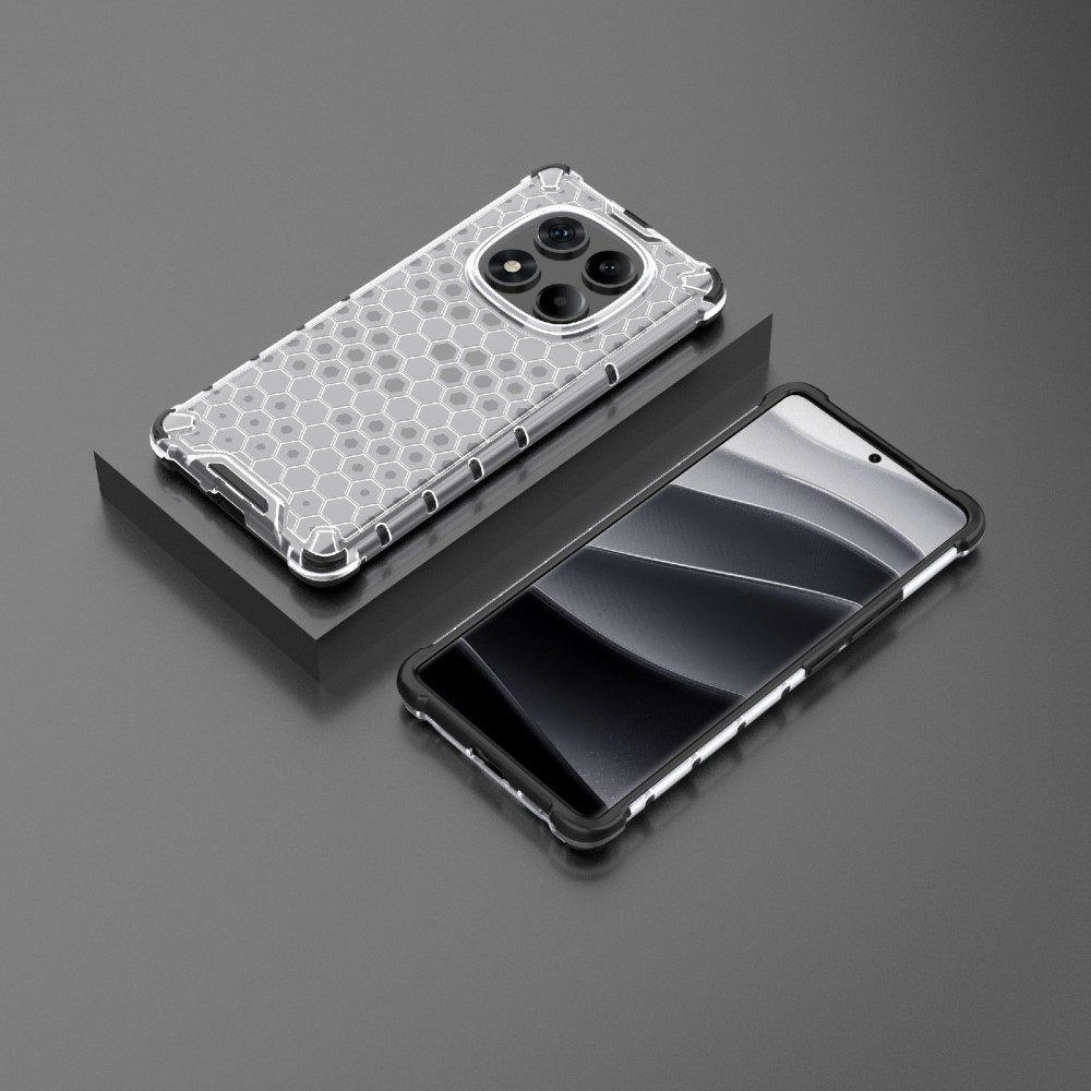 Honey odolný kryt na Xiaomi Redmi Note 14 Pro - šedý