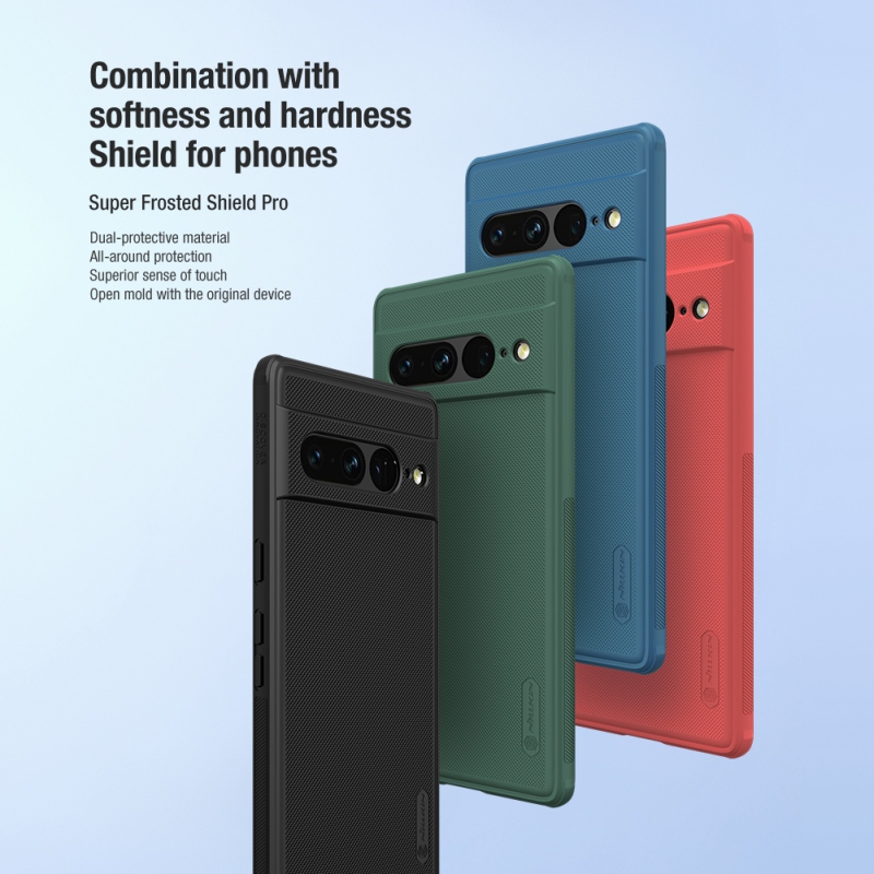 Nillkin Super Frosted PRO Zadní Kryt pro Google Pixel 7 Pro Green
