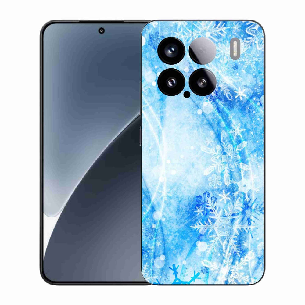 Gelový kryt mmCase na Xiaomi 15 - sněhové vločky
