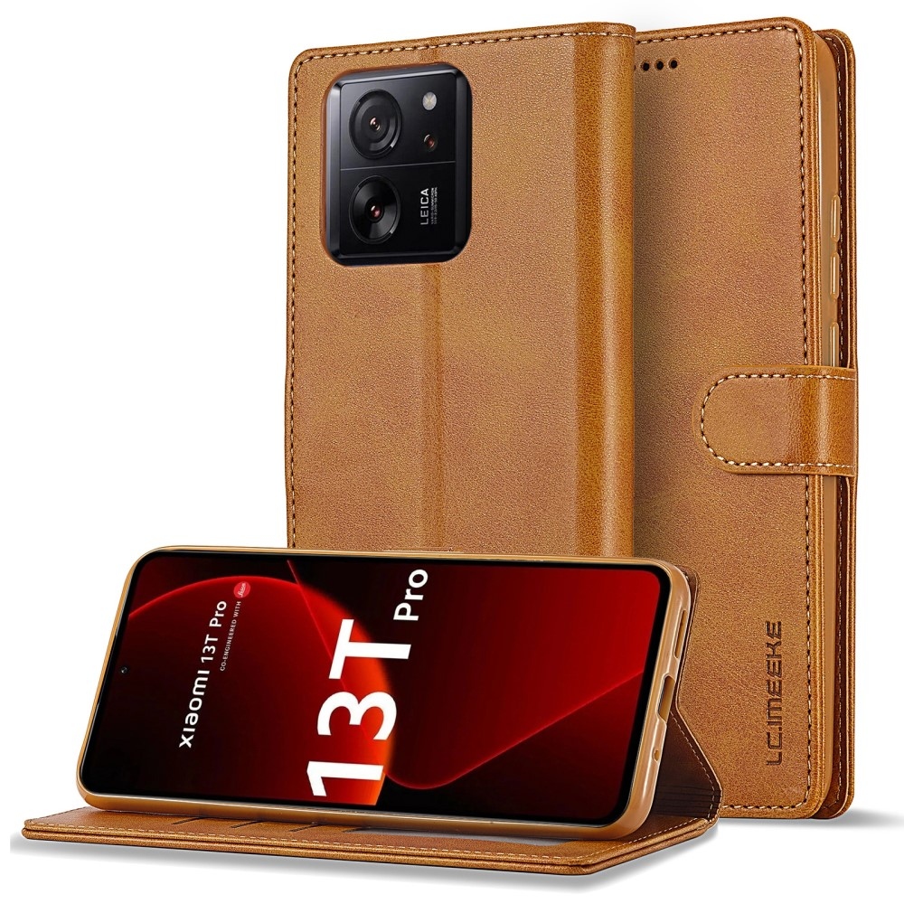 IMEEKE knížkové pouzdro na Xiaomi 13T/13T Pro - žluté