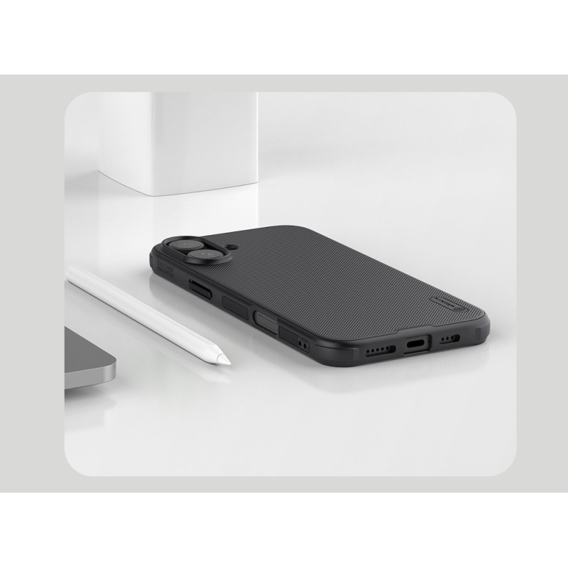 Nillkin Super Frosted PRO Zadní Kryt pro Apple iPhone 16 Black
