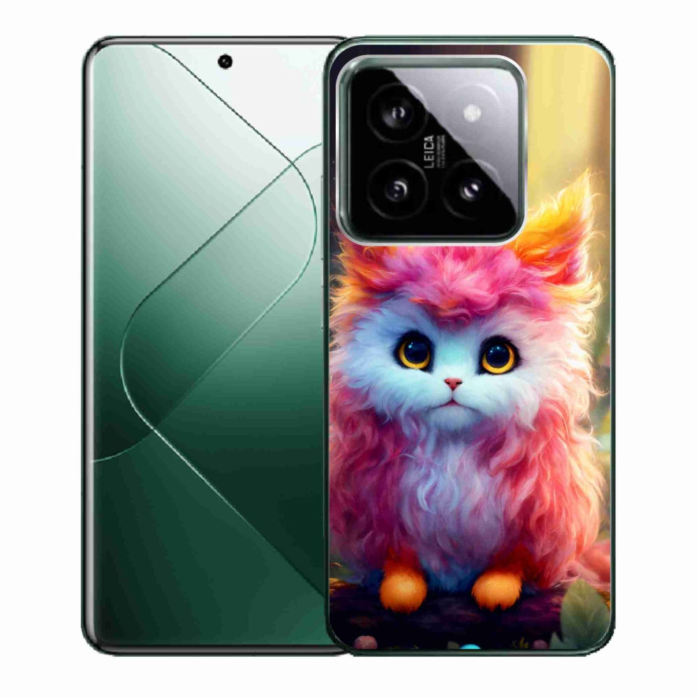 Gelový kryt mmCase na Xiaomi 14 - roztomilé kotě 5