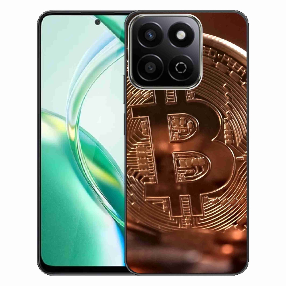 Gelový kryt mmCase na Honor 200 Smart 5G - bitcoin