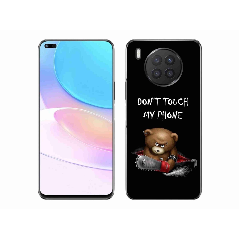 Gelový kryt mmCase na Huawei Nova 8i - nesahej na telefon