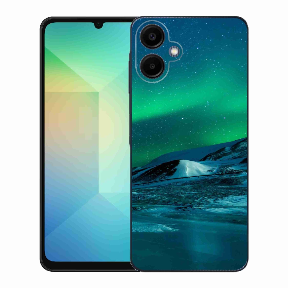 Gelový kryt mmCase na Samsung Galaxy A06 4G - polární záře
