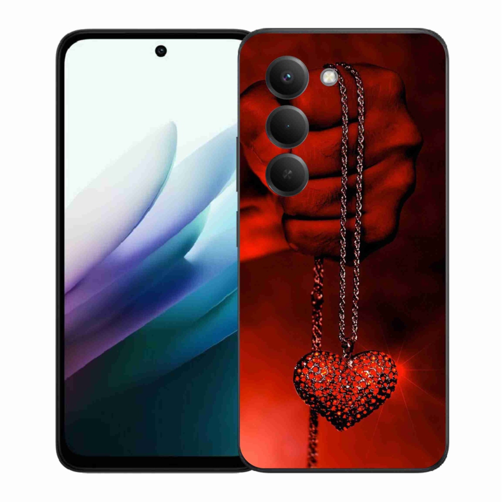 Gelový kryt mmCase na Xiaomi Redmi 15 4G/5G (171mm) - náhrdelník