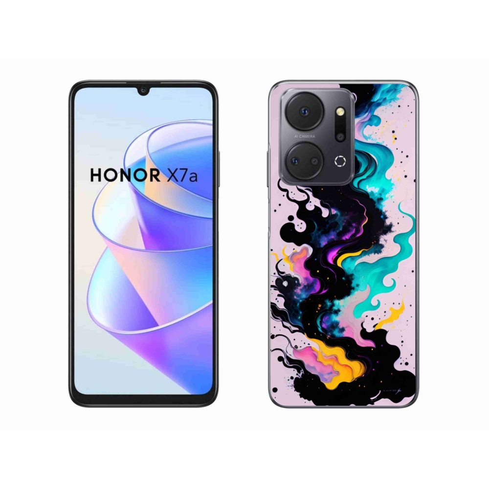 Gelový kryt mmCase na Honor X7a - abstraktní motiv 4