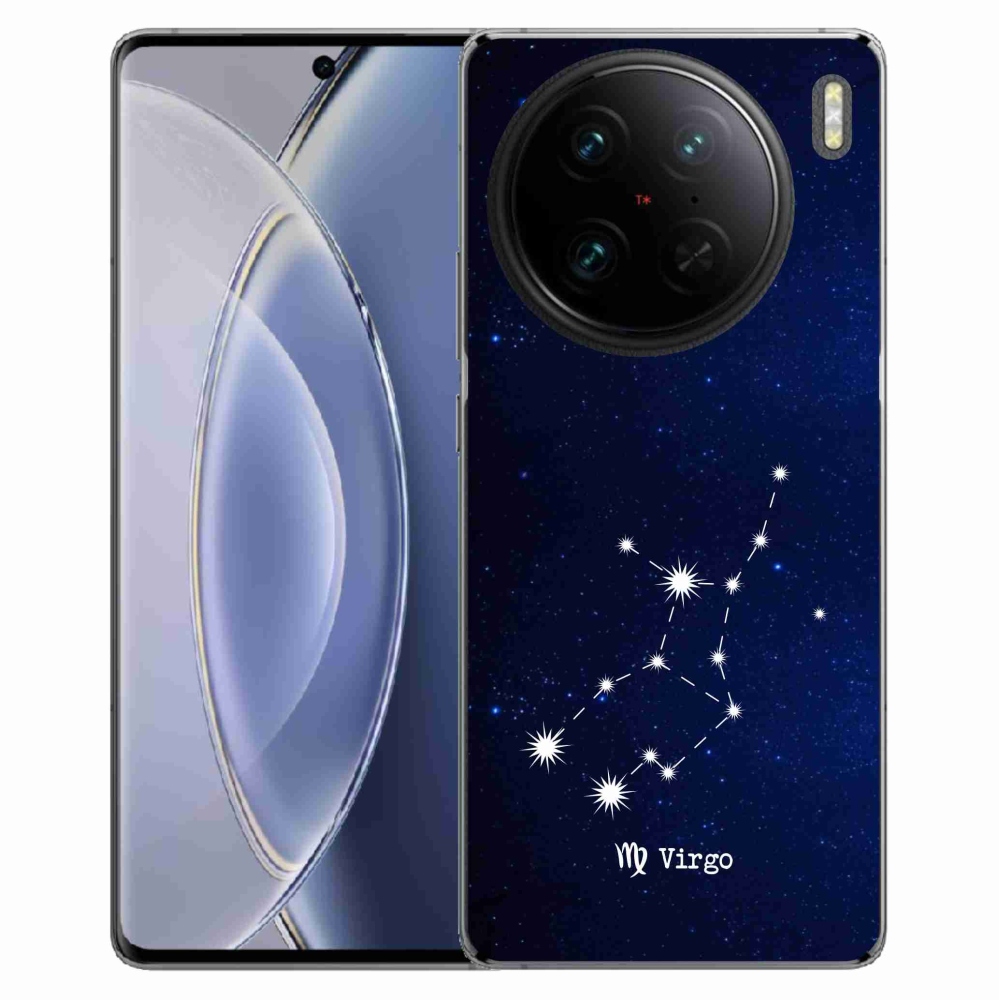 Gelový kryt mmCase na Vivo X90 Pro - souhvězdí Panny