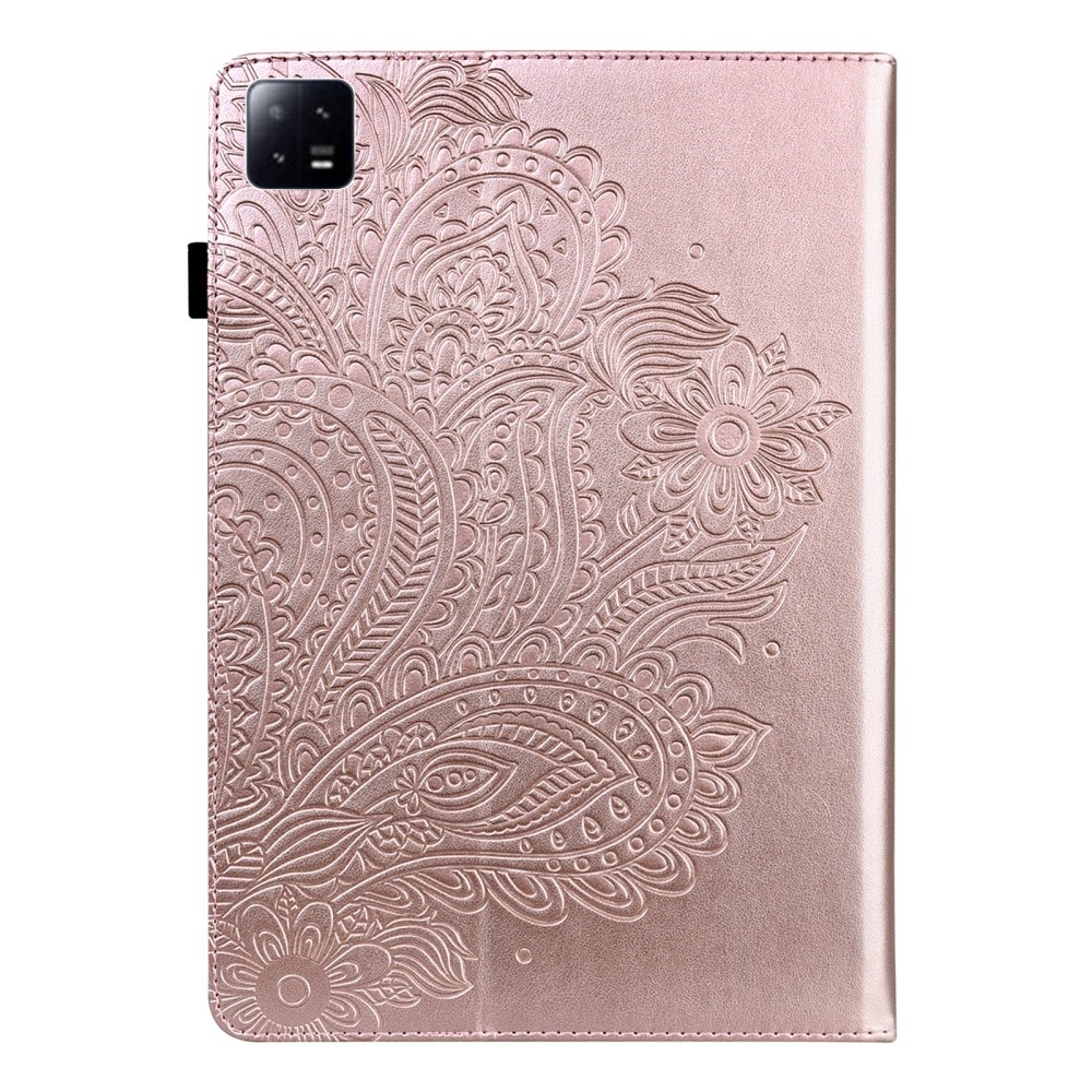 Imprint zavírací pouzdro na Xiaomi Pad 6 - růžovozlaté