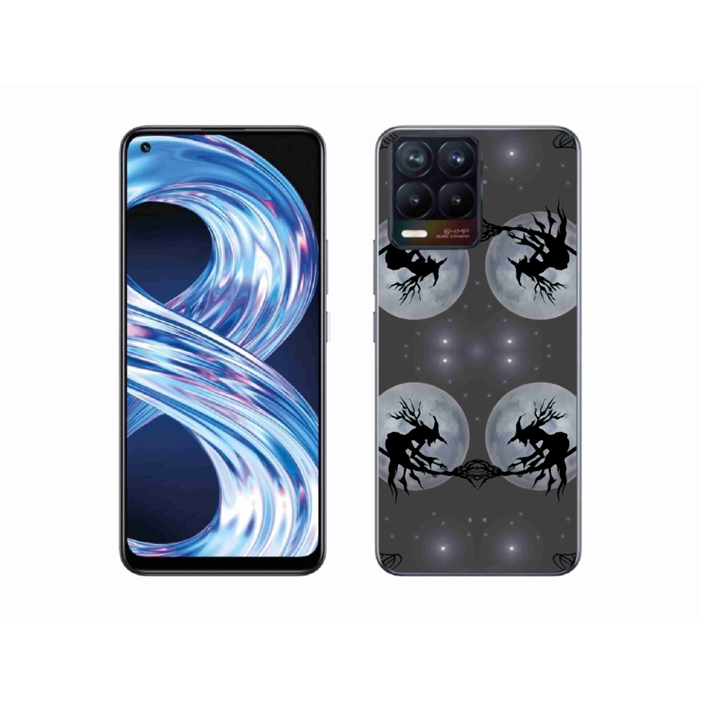 Gelový kryt mmCase na Realme 8 4G - abstraktní motiv 3