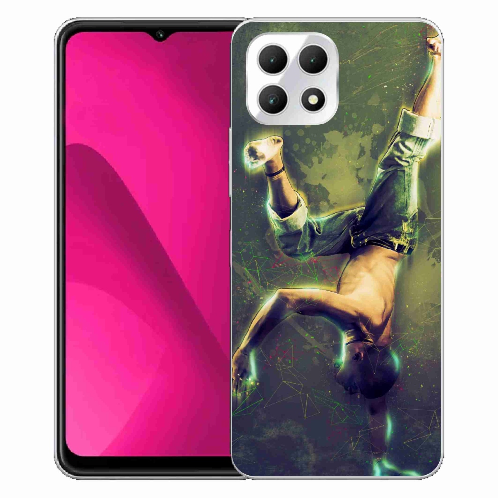 Gelový kryt mmCase na T-Mobile T Phone 2 - breakdance