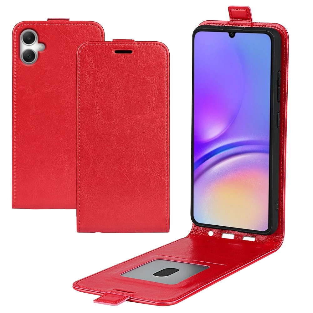 Vertical flipové pouzdro na Samsung Galaxy A07 4G - červené