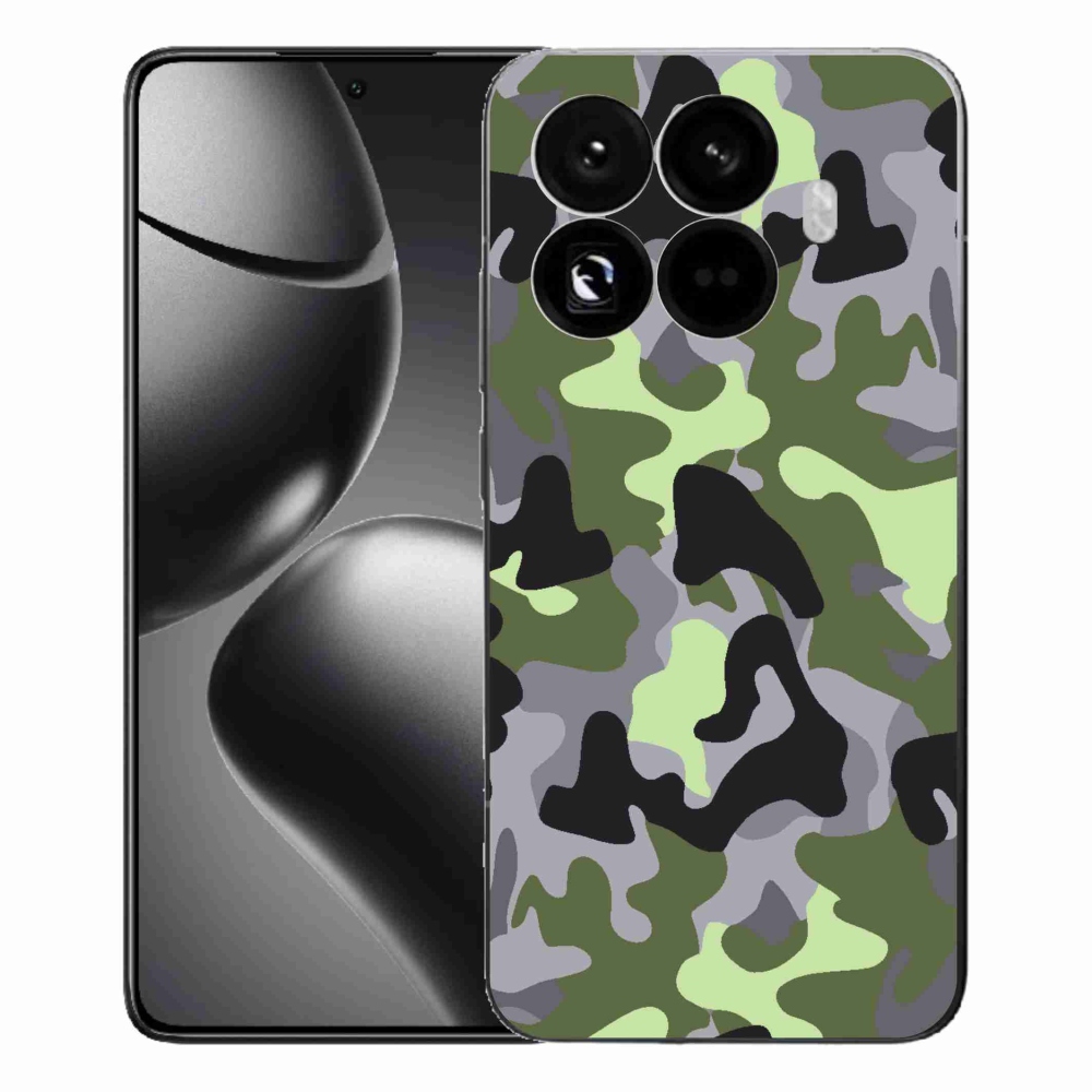 Gelový kryt mmCase na Xiaomi 15T Pro - maskáčový vzor 7