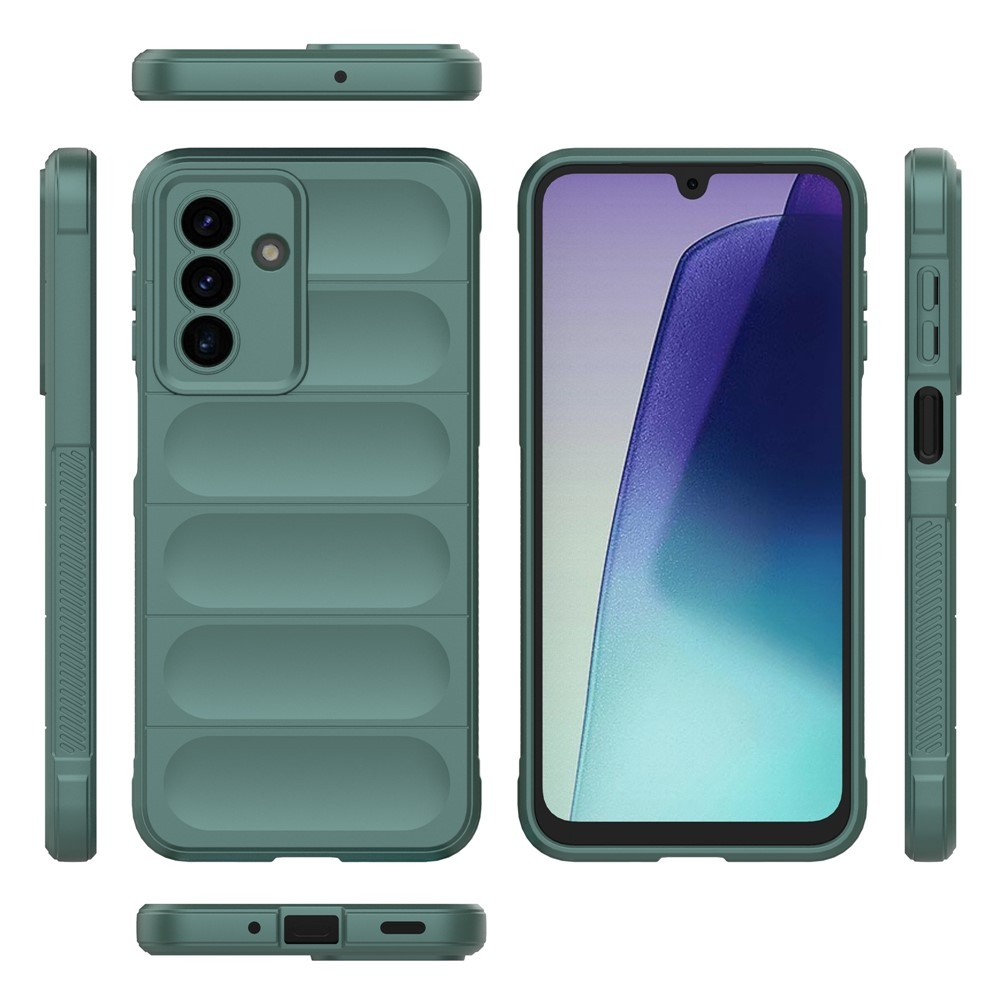 Rugg odolný gelový obal na Samsung Galaxy A17 5G - zelený