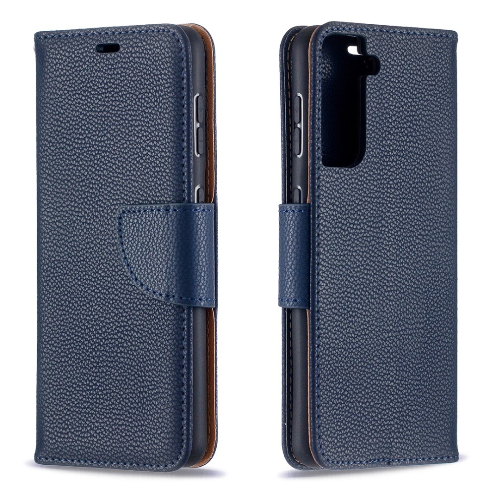 Wallet knížkové pouzdro na Samsung Galaxy S21 - modré