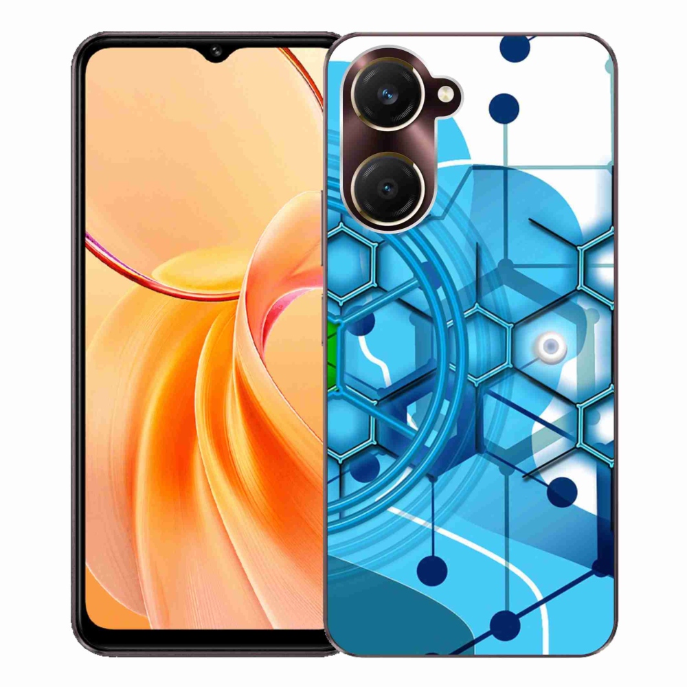 Gelový kryt mmCase na Vivo Y28s 5G - abstraktní vzor 2
