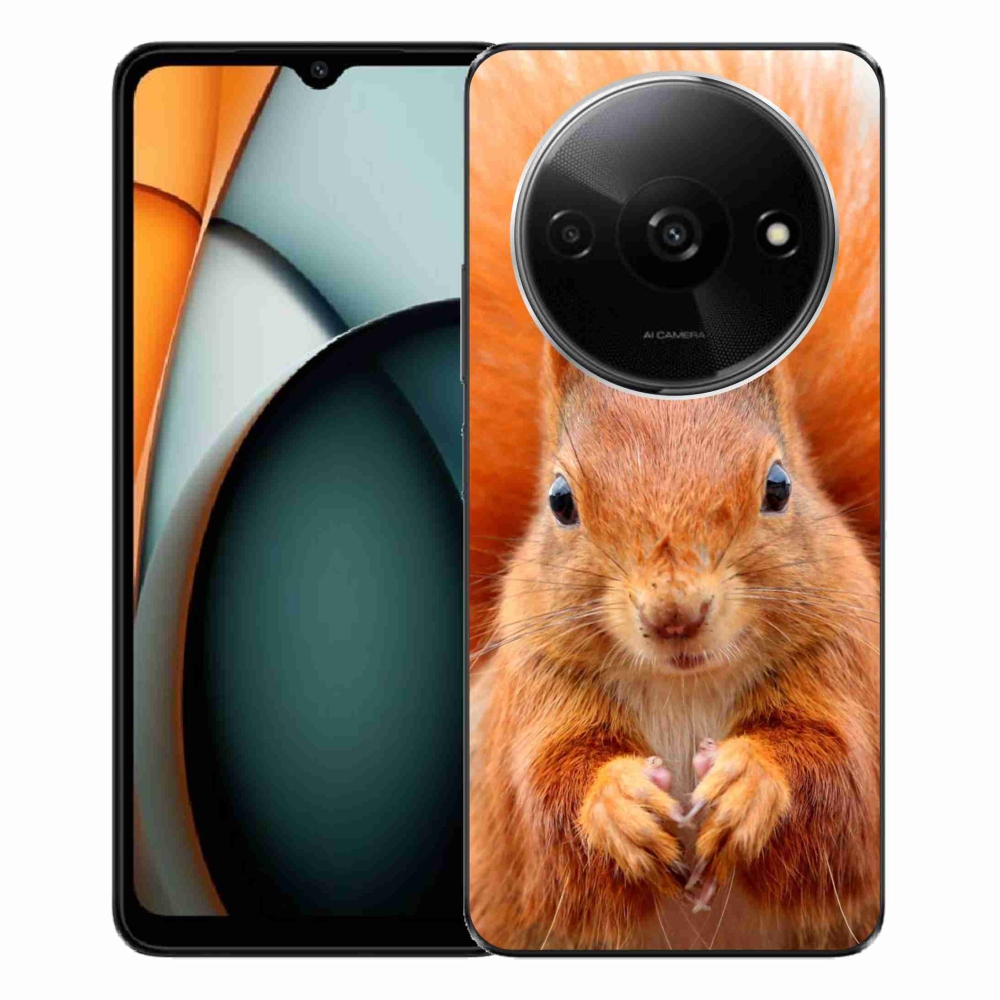 Gelový kryt mmCase na Xiaomi Redmi A3 - veverka