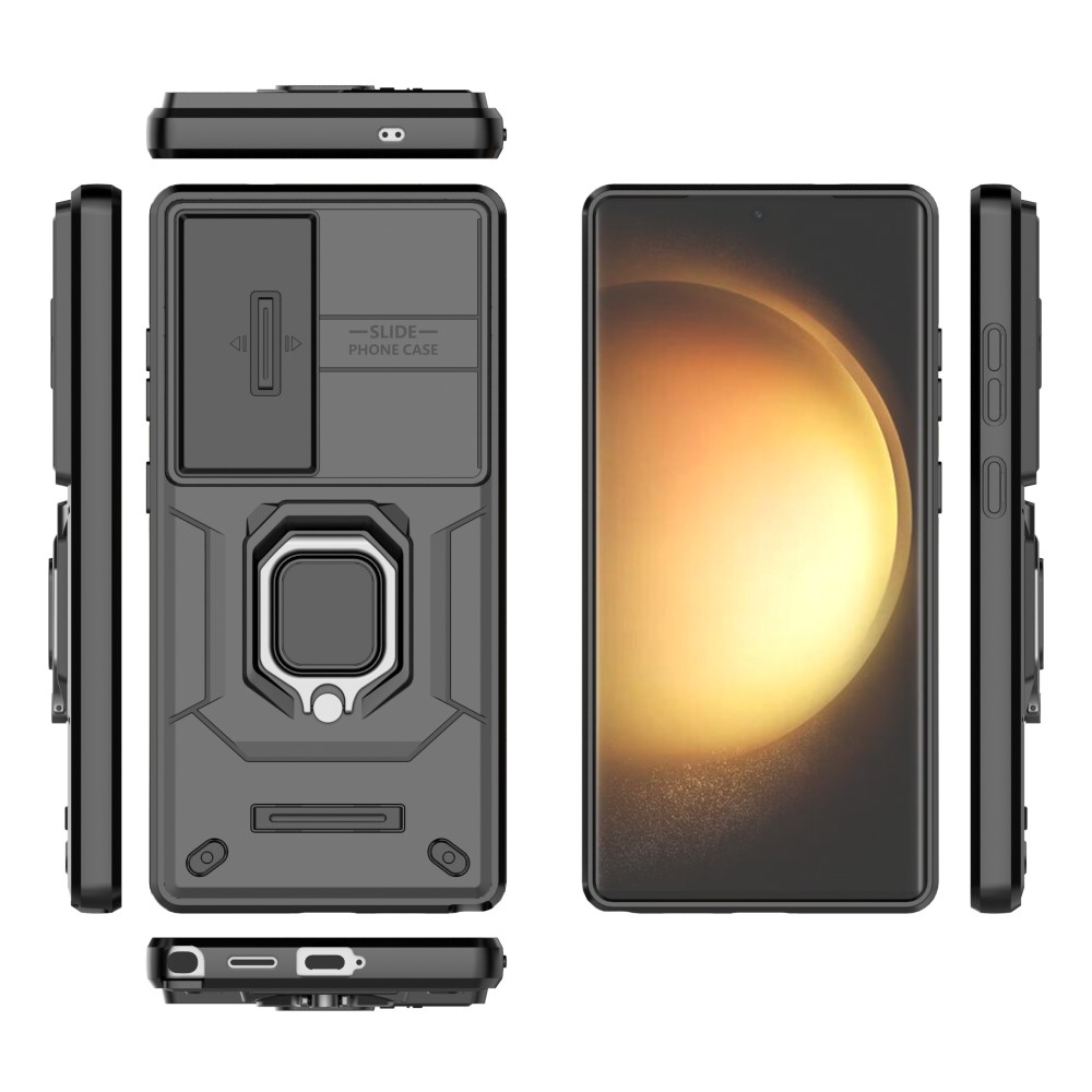 Lens odolný kryt na Samsung Galaxy S25 Ultra - černý