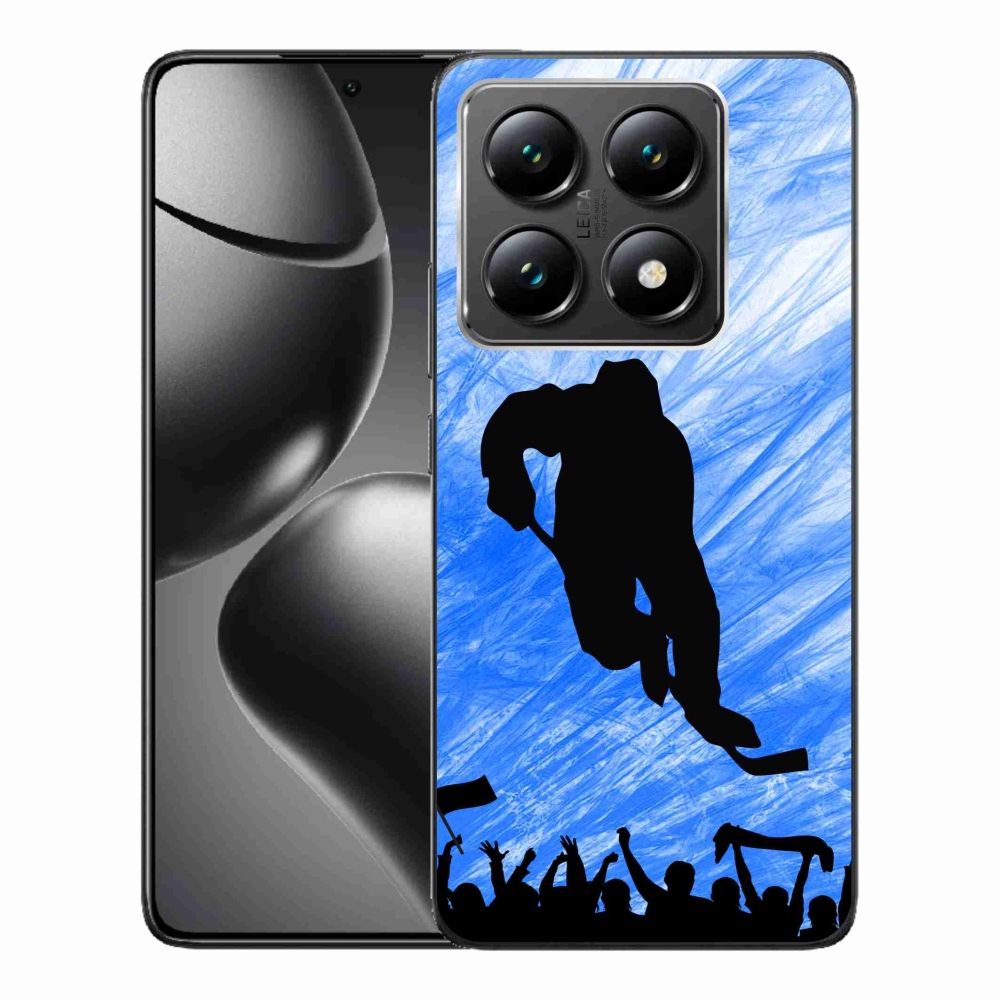Gelový kryt mmCase na Xiaomi 14T - hokejový hráč